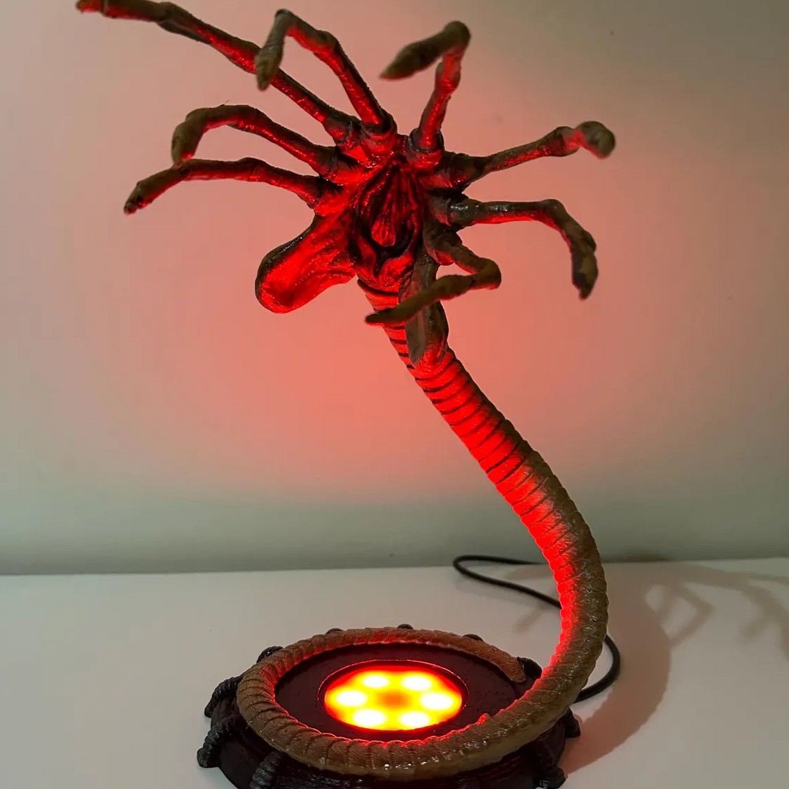 Alien Facehugger Lamp Nightlig - đánh giá và giá Lighting Decor Ideas