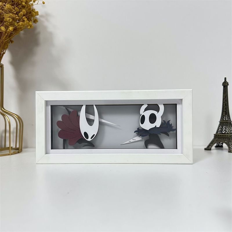 Hollow Knight Paper Cut Light  - đánh giá và giá Decor Lighting Fans