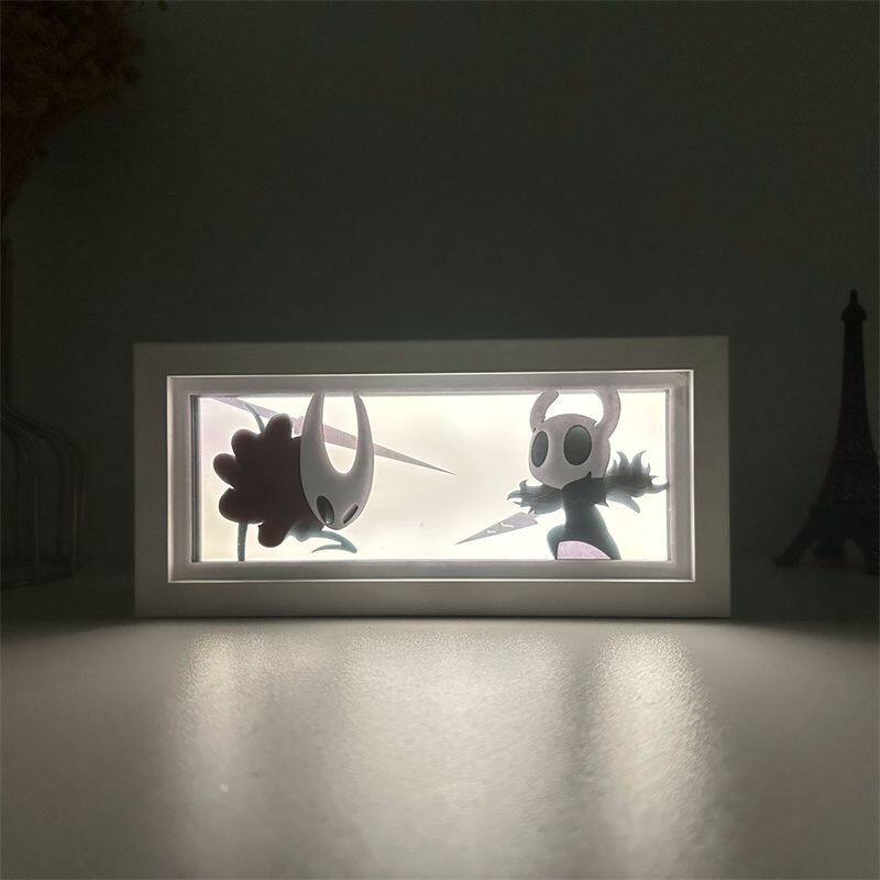 Hollow Knight Paper Cut Light  - đánh giá và giá Decor Lighting Fans