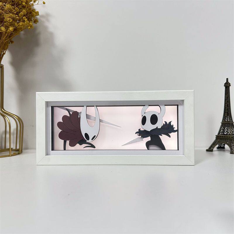Hollow Knight Paper Cut Light  - đánh giá và giá Decor Lighting Fans