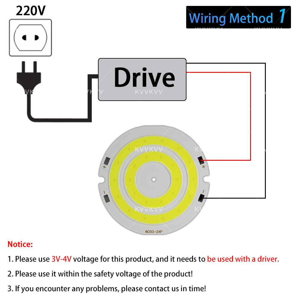 3V 4V Round COB LED Lamp Parts - đánh giá và giá Lighting Decor For House