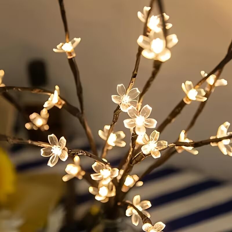 1/2PC 20LED Cherry Blossom Tre - đánh giá và giá Lighting Decor Outdoor