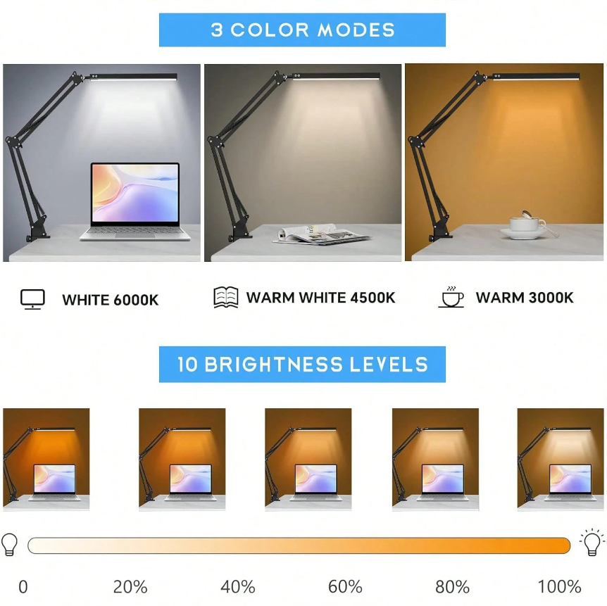 LED Desk Lamp For Home,Reading - đánh giá và giá Home Lighting & Decor St Catharines On