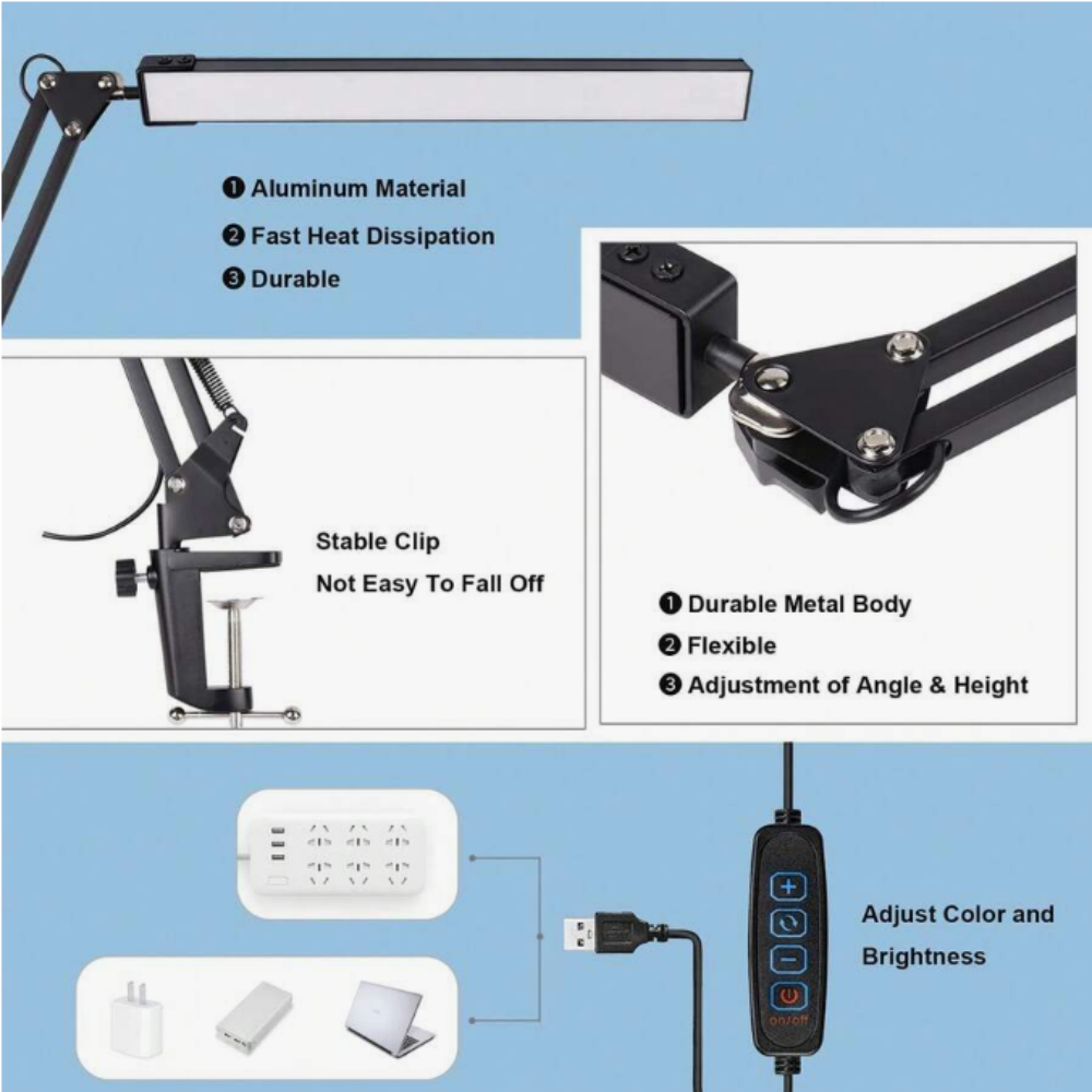 LED Desk Lamp For Home,Reading - đánh giá và giá Home Lighting & Decor St Catharines On