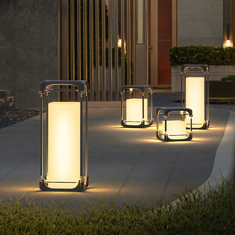 Luminous floor lamp courtyard  - đánh giá và giá Lighting Decor Outdoor