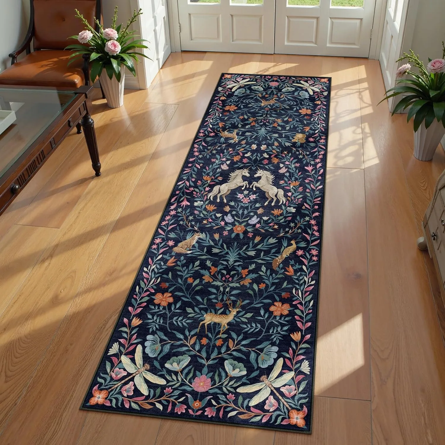 Bug Flower Theme Runner Rug Li - đánh giá và giá Lighting Bug Decor
