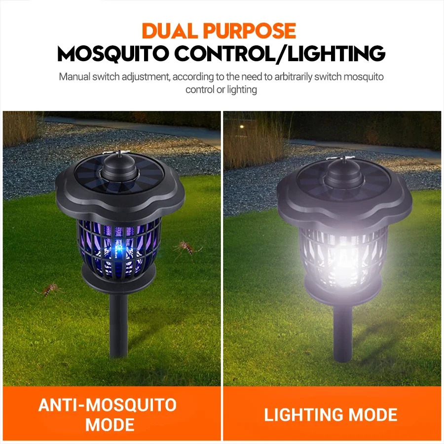 2-in-1 1200mAh LED Solar Light - đánh giá và giá Lighting Bug Decor