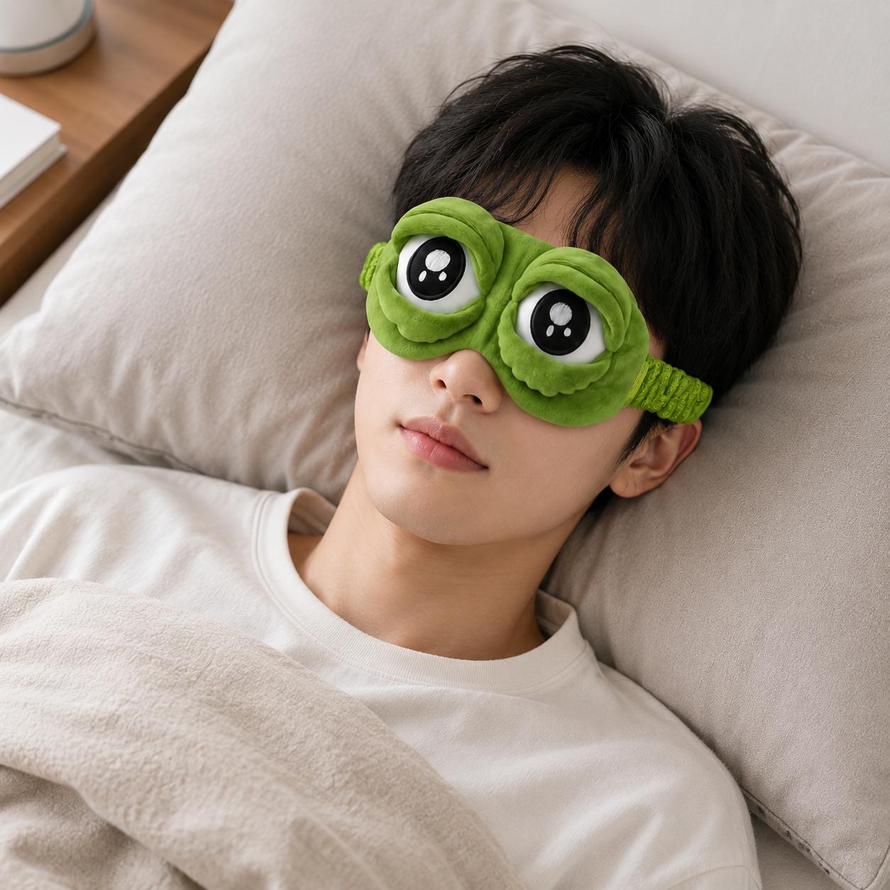Sleep Eye Mask 3D Cute Frog Fu - đánh giá và giá Home Lighting & Decor St Catharines On