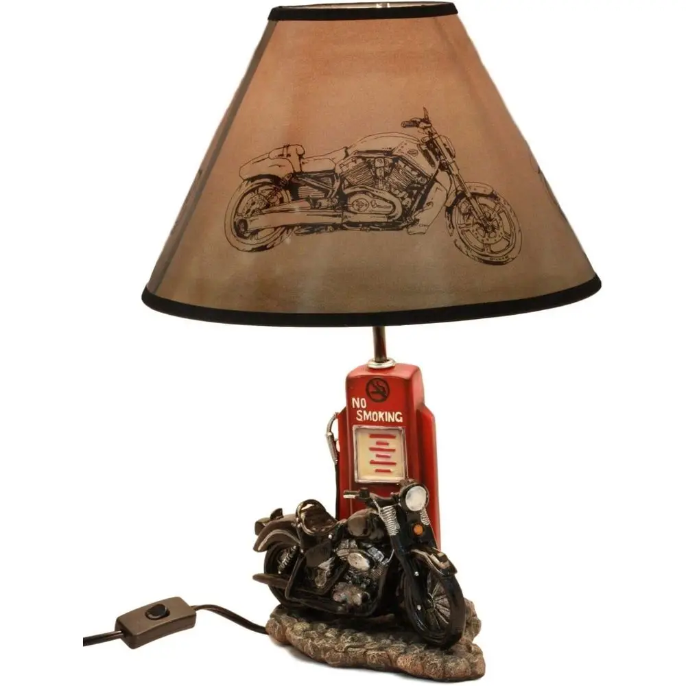 Vintage Retro Black Motorcycle - đánh giá và giá Lighting Decoration