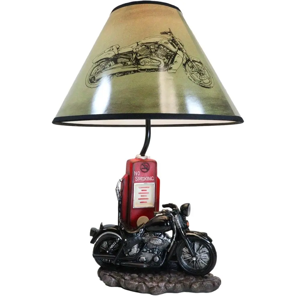 Vintage Retro Black Motorcycle - đánh giá và giá Lighting Decoration