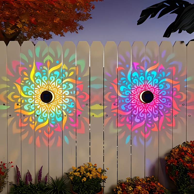 Solar LED Wall Light Mandala P - đánh giá và giá Lighting Decor Ideas