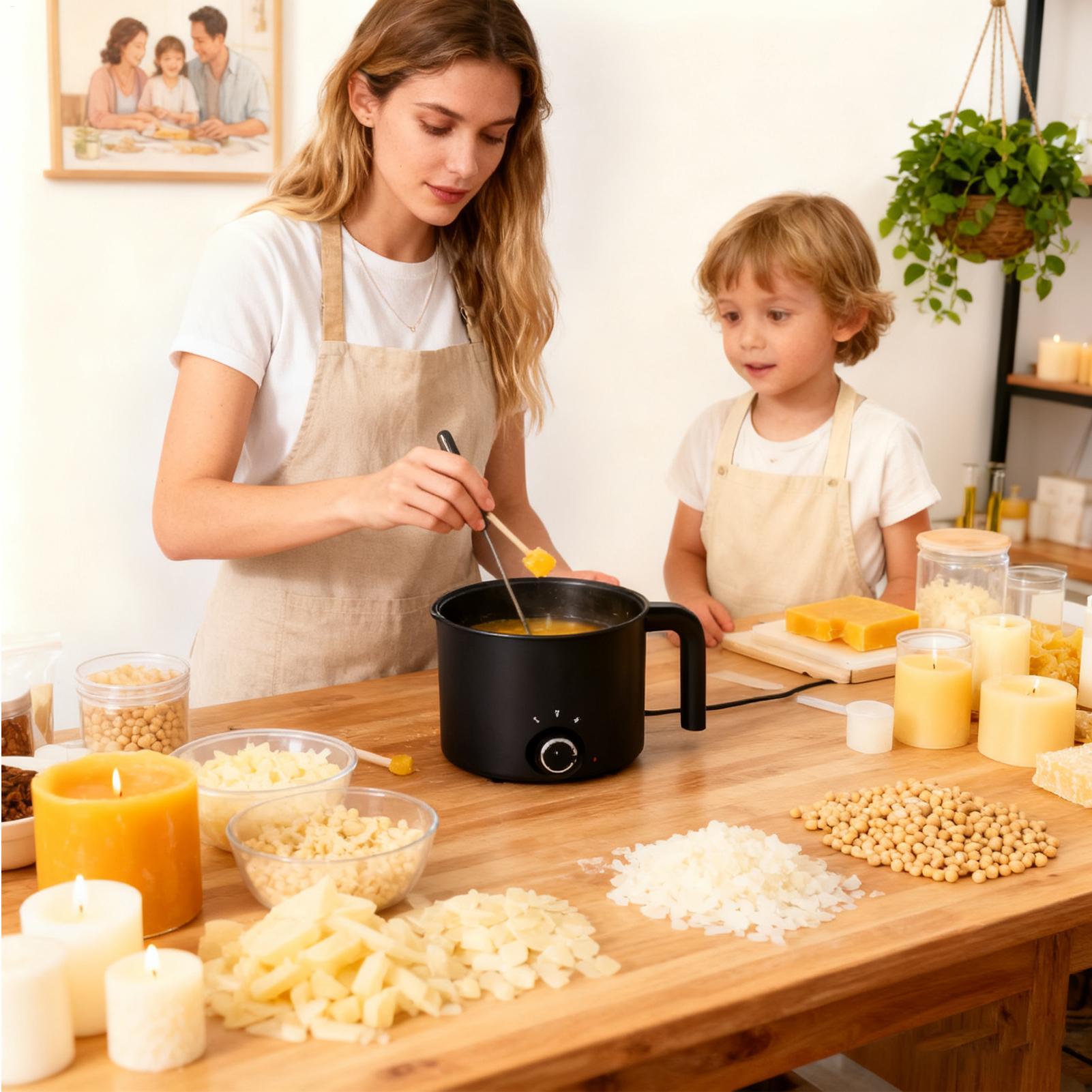 Candle Wax Melter 1.5L Electri - đánh giá và giá Wax Melter Electric