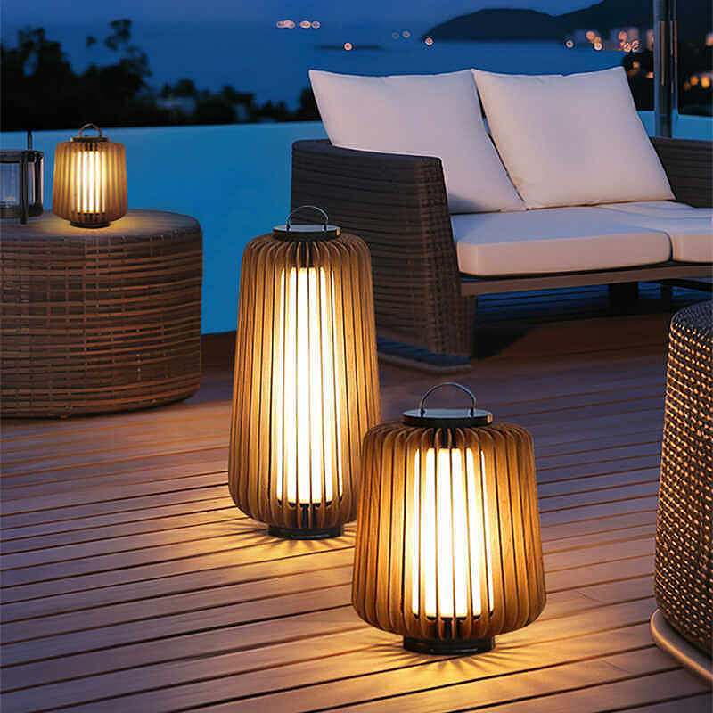 Luminous floor lamp courtyard  - đánh giá và giá Lighting Decor Outdoor