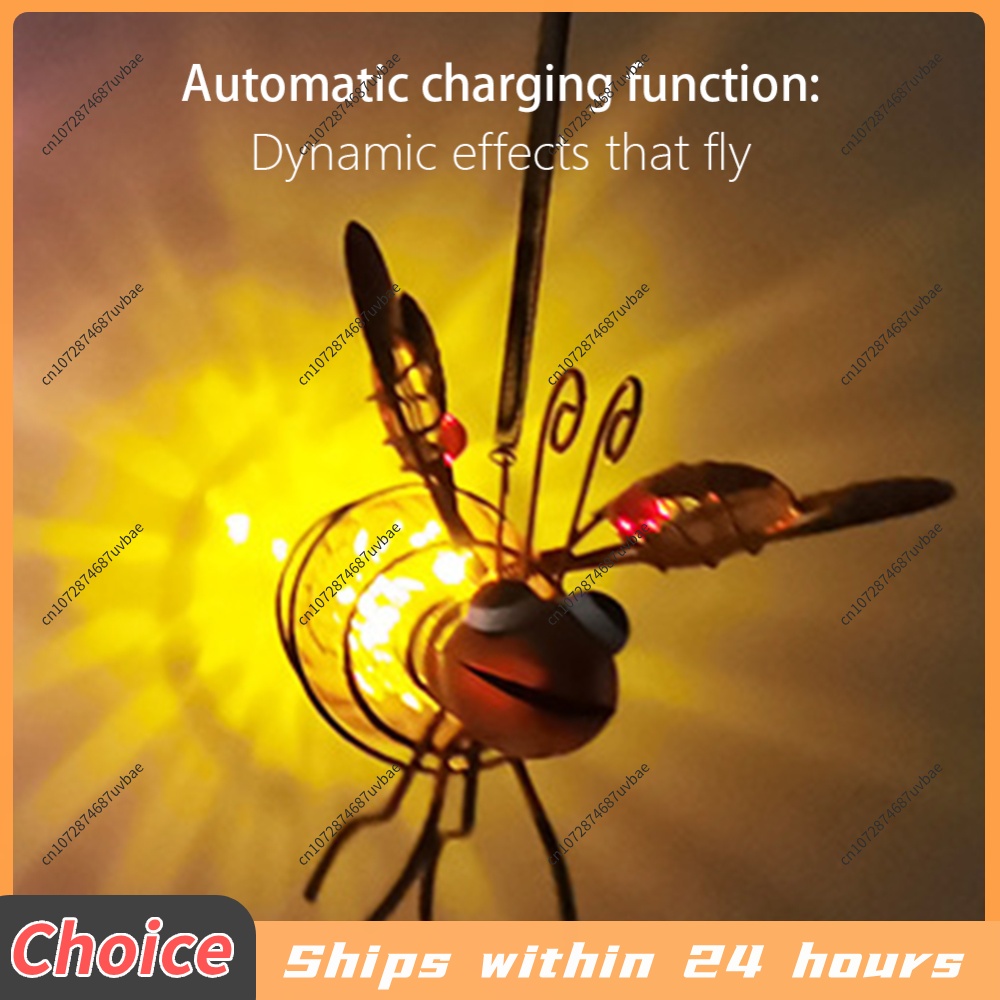 Solar Powered Insect Lamp Hang - đánh giá và giá Lighting Bug Decor