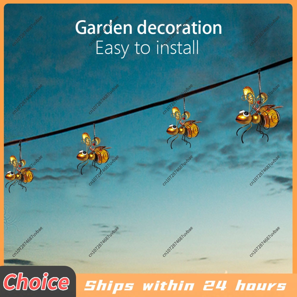 Solar Powered Insect Lamp Hang - đánh giá và giá Lighting Bug Decor