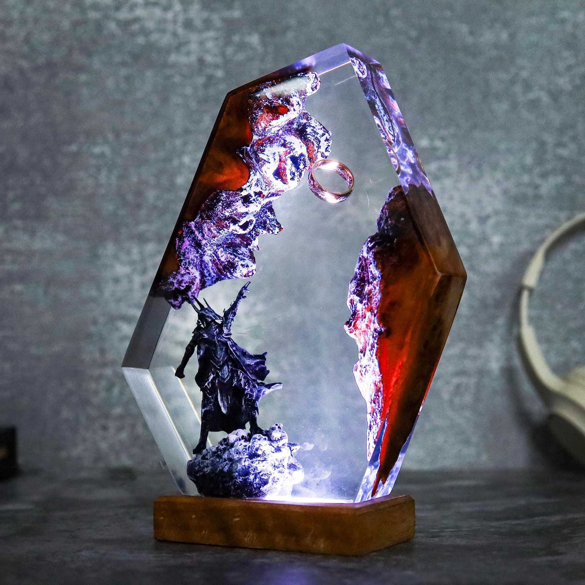 Movie Scence Figure Table Resi - đánh giá và giá Lighting Christmas Decor