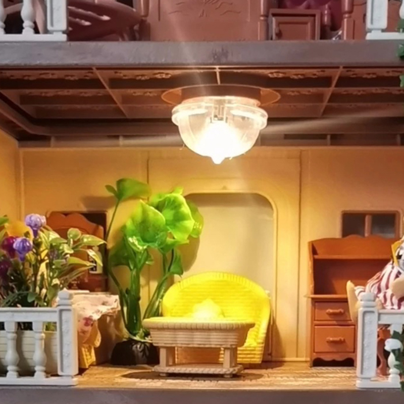 1/3Pcs Dollhouse Mini Lighting - đánh giá và giá Lighting Decor For House